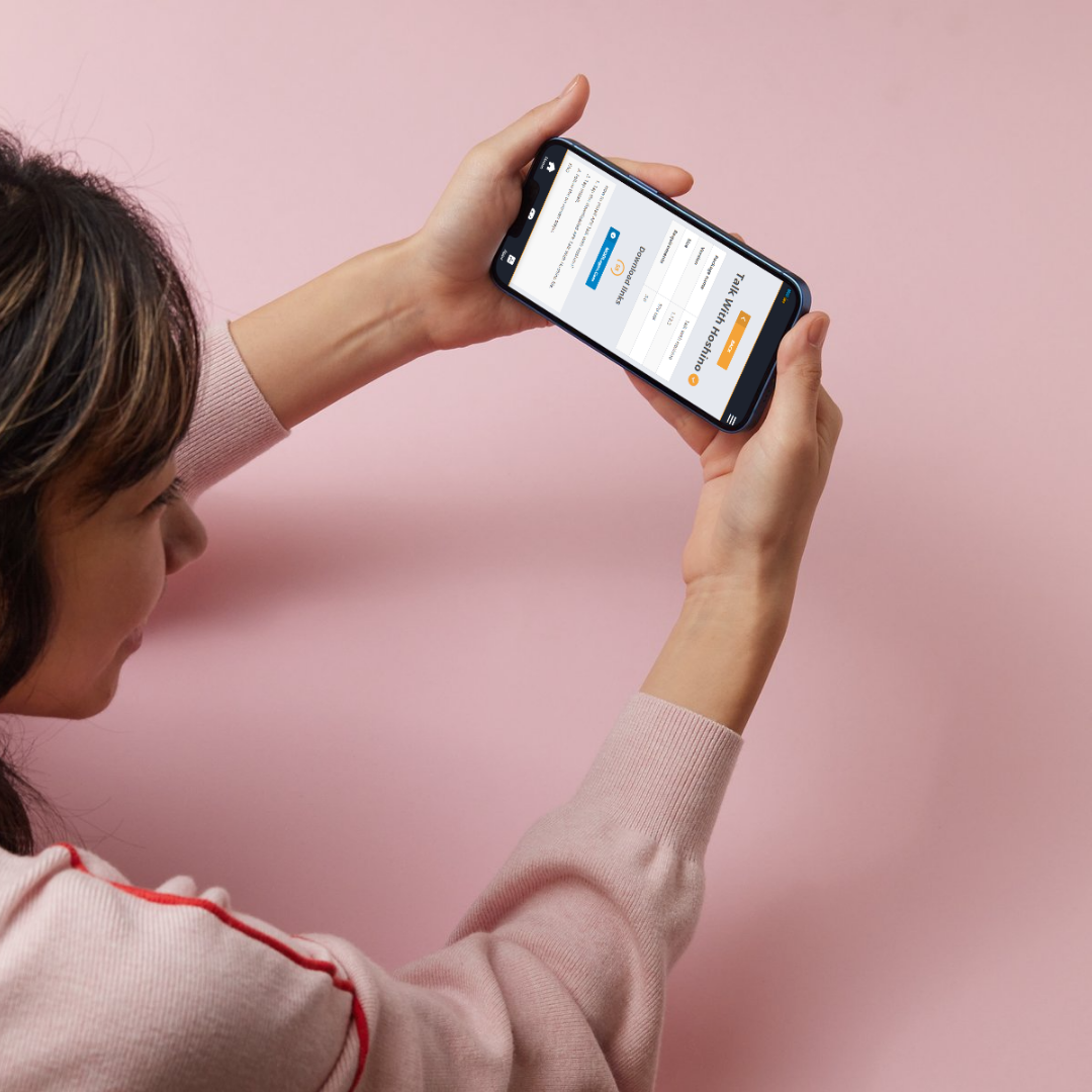 Accessible mobile app download